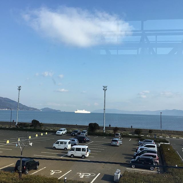 姫路博多熊本のキャンカーの旅も最後の敦賀港から新潟港のフェリーで締めくくり︎全ての人達に感謝を込めて乗船します ありがとう