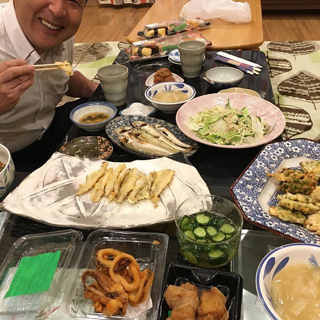 釣り後に別の女性の友達の家に押し掛けパーティーを開催  スミマセンありがとうございました^_^お陰様でメッチャ楽しかったです(๑˃̵ᴗ˂̵)